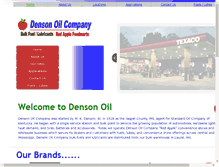 Tablet Screenshot of densonoil.com